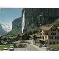 Lauterbrunnen Staubbach Grosshorn Switzerland P...