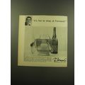 1959 B. Forman Co. Ice Bucket Advertisement - I...