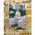 Mississippi Montage Laser Engraved Wood Picture...