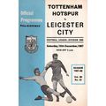 1967/68 Tottenham Hotspur / Spurs vs Leicester ...
