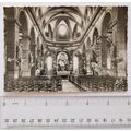 old postcard Saint-Servan-sur-Mer Church Interior