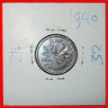 Ⰶ WAR ISSUE (1939-1945): CANADA ★ 1 CENT 1940 W...