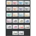Belgium Epm Mi 357/78: Railway Parcel Stamps: R...