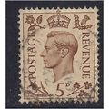 GB 1938 KGV1 5d Brown used stamp SG 469.(E469 )