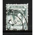 MALAYSIA STRAITS SETTLEMENTS 1938 SG283 8c GREY...