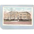 MN Minneapolis Postcard West High School Street...