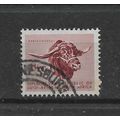 SouthAfrica.SG200 1 1/2c Afrikander Bull.Variet...