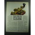 1987 Deutsche Bundespost Ad - From Dash, Dot, Dash to On, Of, On