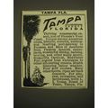 1924 Tampa Florida Ad - Tampa Florida Hillsboro...