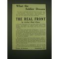 1918 Harper & Brothers Ad - What the Soldier Dr...