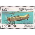 CAMBODIA, AIR, Helicopter Autogiro New York - A...