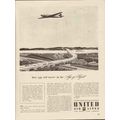 UNITED AIR LINES 1943 how you will travel the A...