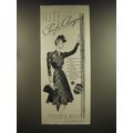 1939 Pacific Mills Acespun Fabric Ad - Hit!