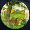 Wedgwood Country Panorama Meadows and Wheatfiel...