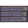 GB 1970 QE2 5d x 50 Christmas SG 839 used ( J14...