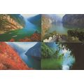 Boats on Three Gorges Dam River Chinese Hubei 4...