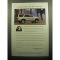 1996 Toyota 4Runner Advertisement - Sophisticated. Refined. Fearless