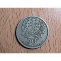Portugal 1951 50 Centavos Coin