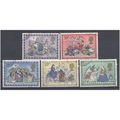 1979 Christmas set of 5.Fine Used.2013gb