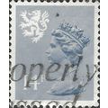 SCOTLAND, Queen Elizabeth Machin, light blue 19...