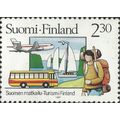 FINLAND, Tourism in Finland, white 1987, 2.30Mk
