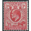 Orange River Colony 1903 SG140 1d Scarlet (gum ...