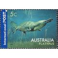 AUSTRALIA, MAMMAL, Platypus, blue 2006, 5c, #4