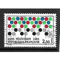 FRANCE 1985 2F.50 ANNIVERSARY FRENCH TELEVISION...