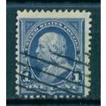 Used 264 1c Benjamin Franklin Average M02980