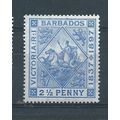 barbados stamps hm sg119 sg 119 hm