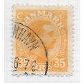DENMARK DANMARK 1913 KING CHRISTIAN 35o USED SG...