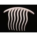 Wavy French Twist Hair Comb in Silver[ ]