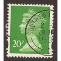 Y1680 - 20p Bright green(Centre Band), Fine Used Stamp. #1