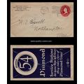 USA 1912 Illustrated Akron Ohio Diamond Tire Me...