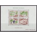 Monaco 1987 SG MS1822 UMM Minisheet - Flora (B-...