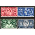 1953 Coronation Set SG532-535 Unmounted Mint . ..