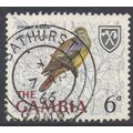 Gambia Scott 221 - SG239, 1966 Birds 6d used