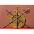 SWORDS & SALVER 1870s Lepage Moutier, Paris CHR...
