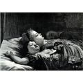 A MIDDAY SLEEP 1872 Karl Wilhelm Friedrich Baue...