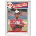 1985 Topps Baseball card 400 Oddibe McDowell US...