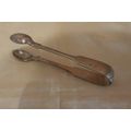 Antique Madras Silver Sugar Tongs