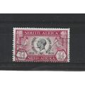 SouthAfrica.SG66 1d Black and Carmine.Fine Used...
