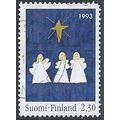 Mi 1234 A: 2 Mk. 30 Christmas: 'Three Angels.'