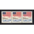1891 18c U.S. Flag Very Fine MNH SG PNC 3/3 PA2198