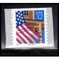 2915A 32c U.S. Flag Over Porch Fine MNH CNS 787...