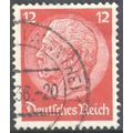 Germany 1934 - 12pf carmine - President Von Hin...