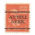 PRECANCEL -T&T AXTELL, NEB 701 ON 0.5c PREXY
