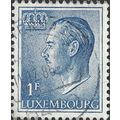 LUXEMBURG, Grand Duke Jean, blue 1965, 1F, #3