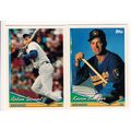 1994 Topps Milwaukee Brewers team set with trad...