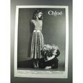 1981 Chloe Fashion Ad